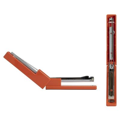 JAM PAPER Modern Desk Stapler, Orange, Sold Individually Image 2