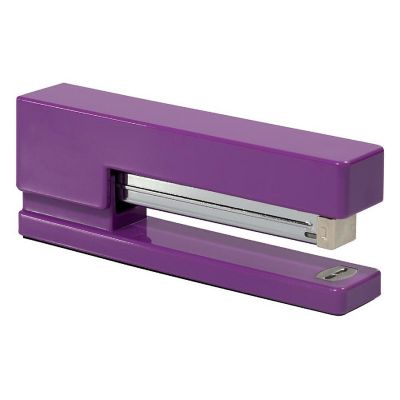 JAM PAPER Modern Desk Stapler, Purple, Sold Individually Image 1