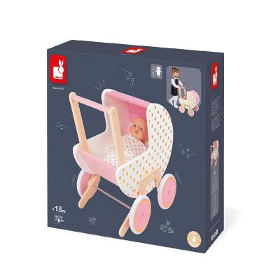 Janod Candy Chic - Doll'S Pram Image 3