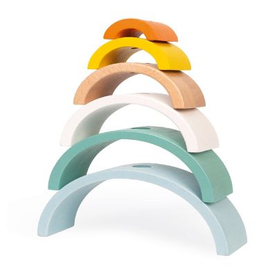 Janod Sweet Cocoon - Rainbow Turtle Image 2