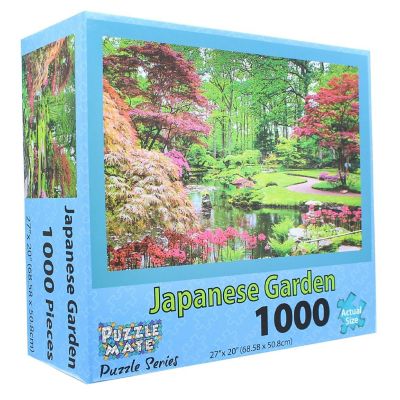Japanese Garden 1000 Piece Jigsaw Puzzle Image 2