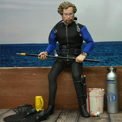 Jaws Matt Hooper (Shark Cage) 8 Inch Clothed Action Figure Image 1