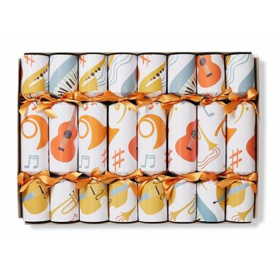 Jazz Music Christmas Party Cracker - 8 pcs Image 1