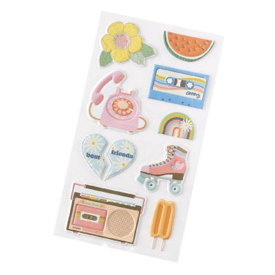 Jen Hadfield Flower Child Puffy Stickers 11/Pkg Image 2