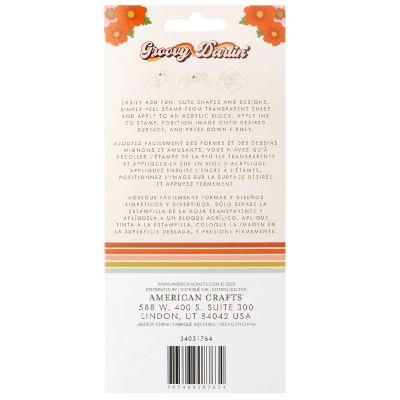 Jen Hadfield Groovy Darlin' Acrylic Stamp Set-9/Pkg Image 1