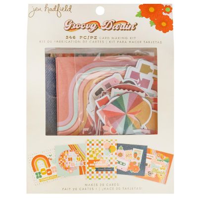 Jen Hadfield Groovy Darlin' Card Making Set-Makes 20 Image 1