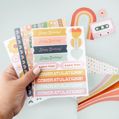 Jen Hadfield Groovy Darlin' Card Making Set-Makes 20 Image 3
