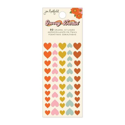 Jen Hadfield Groovy Darlin' Enamel Dots-50/Pkg Image 1