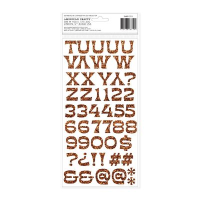 Jen Hadfield Groovy Darlin' Thickers-Alphabet Image 1