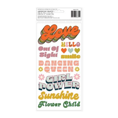 Jen Hadfield Groovy Darlin' Thickers-Phrases Image 1