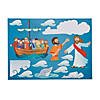 Jesus & Peter Walk on Water Mini Sticker Scenes - 24 Pc. Image 2