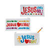 Jesus Loves Me Pencil Cases - 12 Pc. Image 1