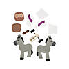 Jesus on Donkey Pull-Back Craft Kit - Makes 12 Image 1
