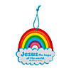Jesus Rainbow Ornament Craft Kit - Makes 12 Image 1