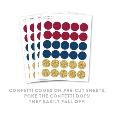 Jewel Autumn Confetti, 180-Pack Image 1