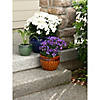 Jewel-Tone Flower Pot (Set Of 3) 12X12X8.5" Image 2