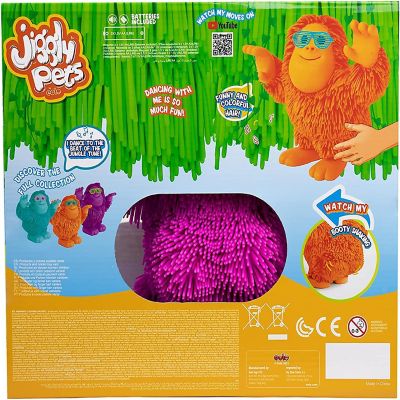 Jiggly Pets Pink Tan-Tan the Orangutan Electronic Toy With Movement and Sound Image 2
