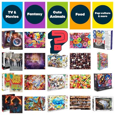 Jigsaw Puzzle Mystery Gift Box Bundle  Includes 8 Puzzles Image 3