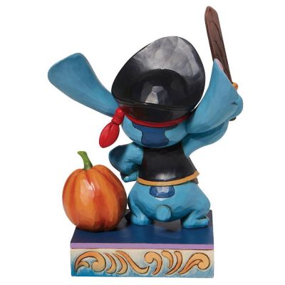 Jim Shore Disney Traditions Pirate Stitch Halloween Figurine 6008987 Image 1