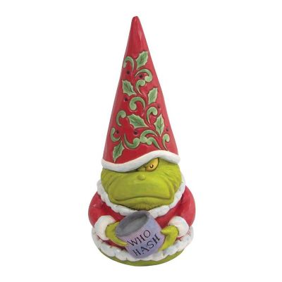Jim Shore Grinch Gnome with Who Hash Christmas Figurine 6009202 Image 1