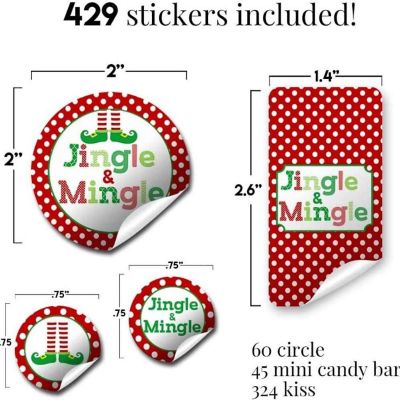 Jingle and Mingle Sticker Bundle 429pc. by AmandaCreation Image 1