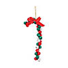 Jingle Bell Candy Cane Christmas Ornament Craft Kit - Makes 12 Image 1