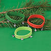 Jingle for Jesus Rubber Bracelets with Bells - 12 Pc. Image 1