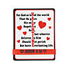 John 3:16 Bracelet Valentine Exchanges with Card for 24 Image 1
