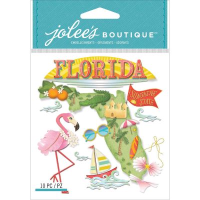 Jolee's Boutique Dimensional Stickers-Florida Image 1