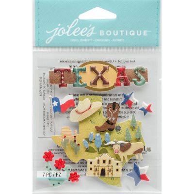 Jolee's Boutique Dimensional Stickers-Texas Image 1