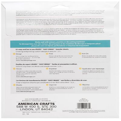 Jolee's Boutique Easy Image Foil Transfer Kit 5/Pkg -Gold Image 1