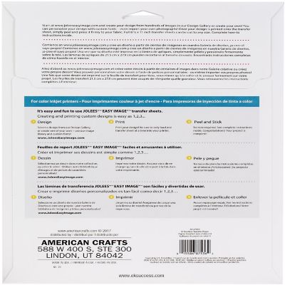 Jolee's Heatless Transfer Sheet 3/Pkg Image 1
