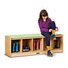 Jonti-Craft 5 Section Bench Locker - Key Lime Image 1