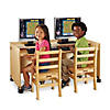 Jonti-Craft Enterprise Double Computer Desk Image 1