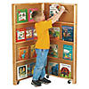 Jonti-Craft Mobile Library Bookcase - 2 Sections Image 1