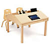 Jonti-Craft Quad Tablet And Reading Table - 20.5" High Image 2