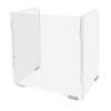 Jonti-Craft See-Thru Student Desktop Shield - 24" High Image 1