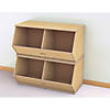 Jonti-Craft Stacking Beveled Crate &amp;#8211; Duplex Image 2