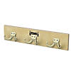 Jonti-Craft Wall Mount Coat Rail - 3 Hooks Image 1