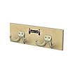 Jonti-Craft Wall Mount Coat Rail - 4 Hooks Image 2