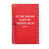 Joshua 1:9 Spiral Notebooks with Pen - 12 Pc. Image 2