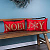 Joy And Noel Pillow (Set Of 2) 19"L X 12"H Polyester Image 3