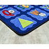Joy Carpets Alphabet Blues&amp;#174; Classroom Rug Image 3