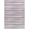 Joy carpets between the lines 3'10" x 5'4" area rug in color blush Image 1