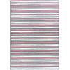 Joy carpets between the lines 5'4" x 7'8" area rug in color blush Image 1