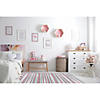 Joy carpets between the lines 5'4" x 7'8" area rug in color blush Image 3