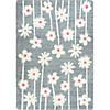 Joy carpets big blooms 3'10" x 5'4" area rug in color cloudy Image 1