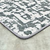 Joy carpets block print 3'10" x 5'4" area rug in color cloudy Image 1