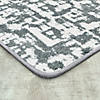 Joy carpets block print 5'4" x 7'8" area rug in color cloudy Image 1