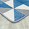 Joy carpets cartwheel 3'10" x 5'4" area rug in color blue skies Image 1